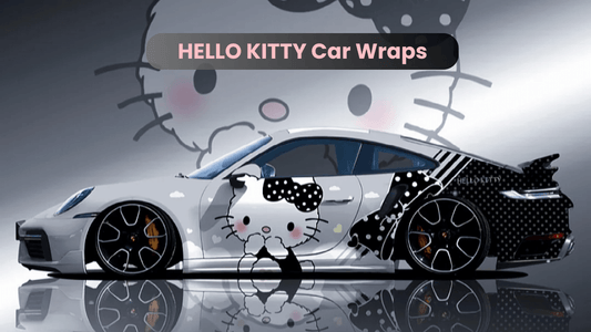 Hello Kitty Customized Car Wrap