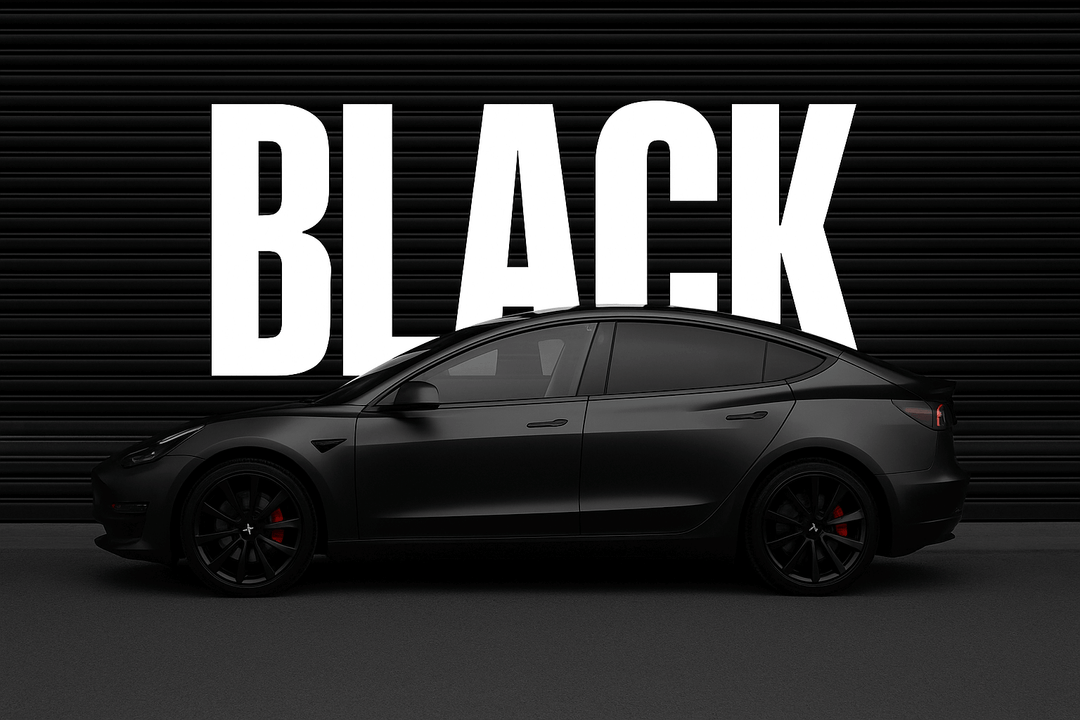 Balck Car Wrap