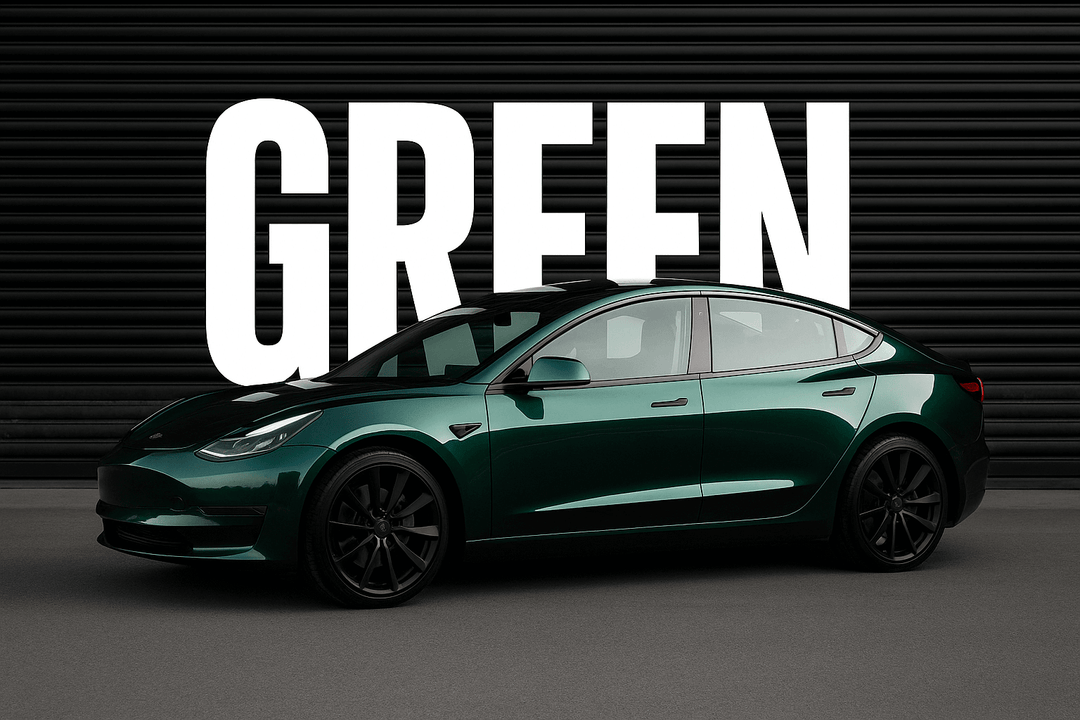 Green Car Wrap