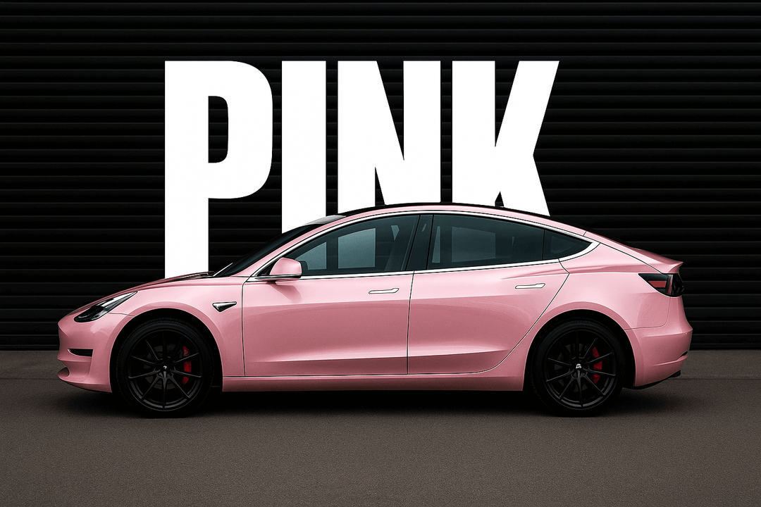 Pink Car Wrap