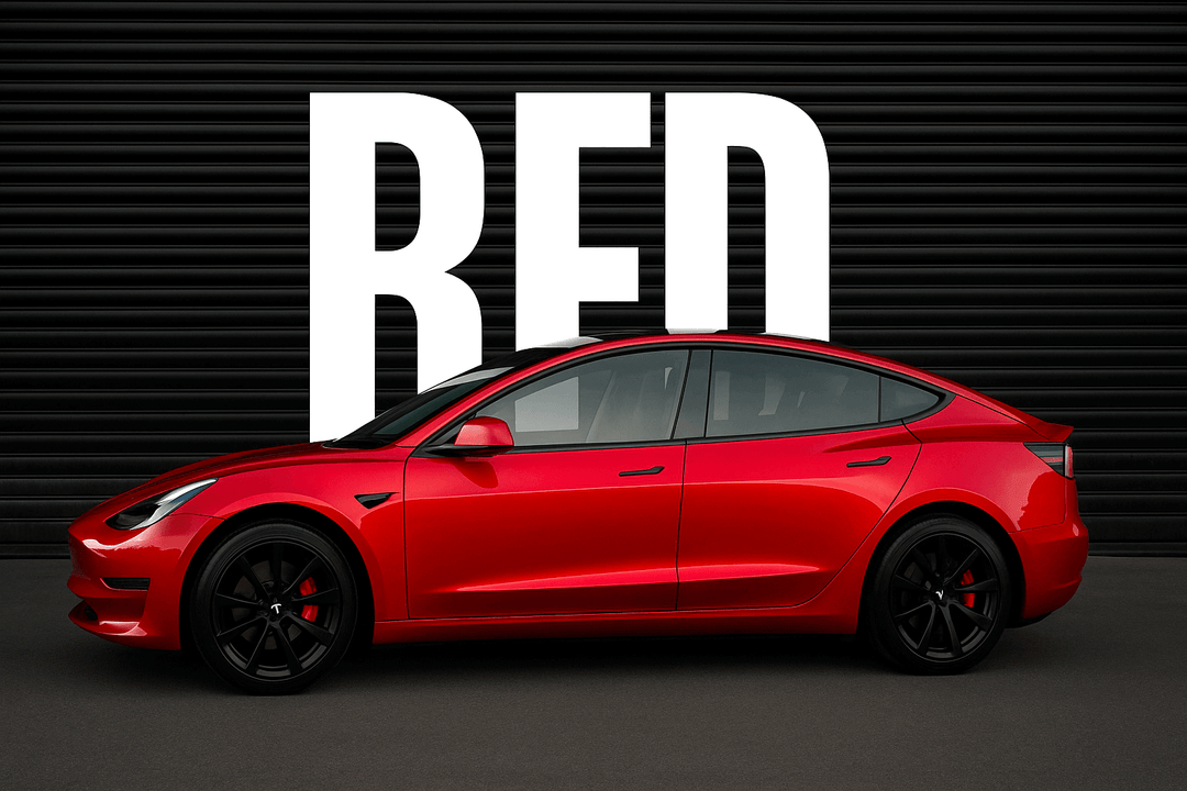 Red Car Wrap