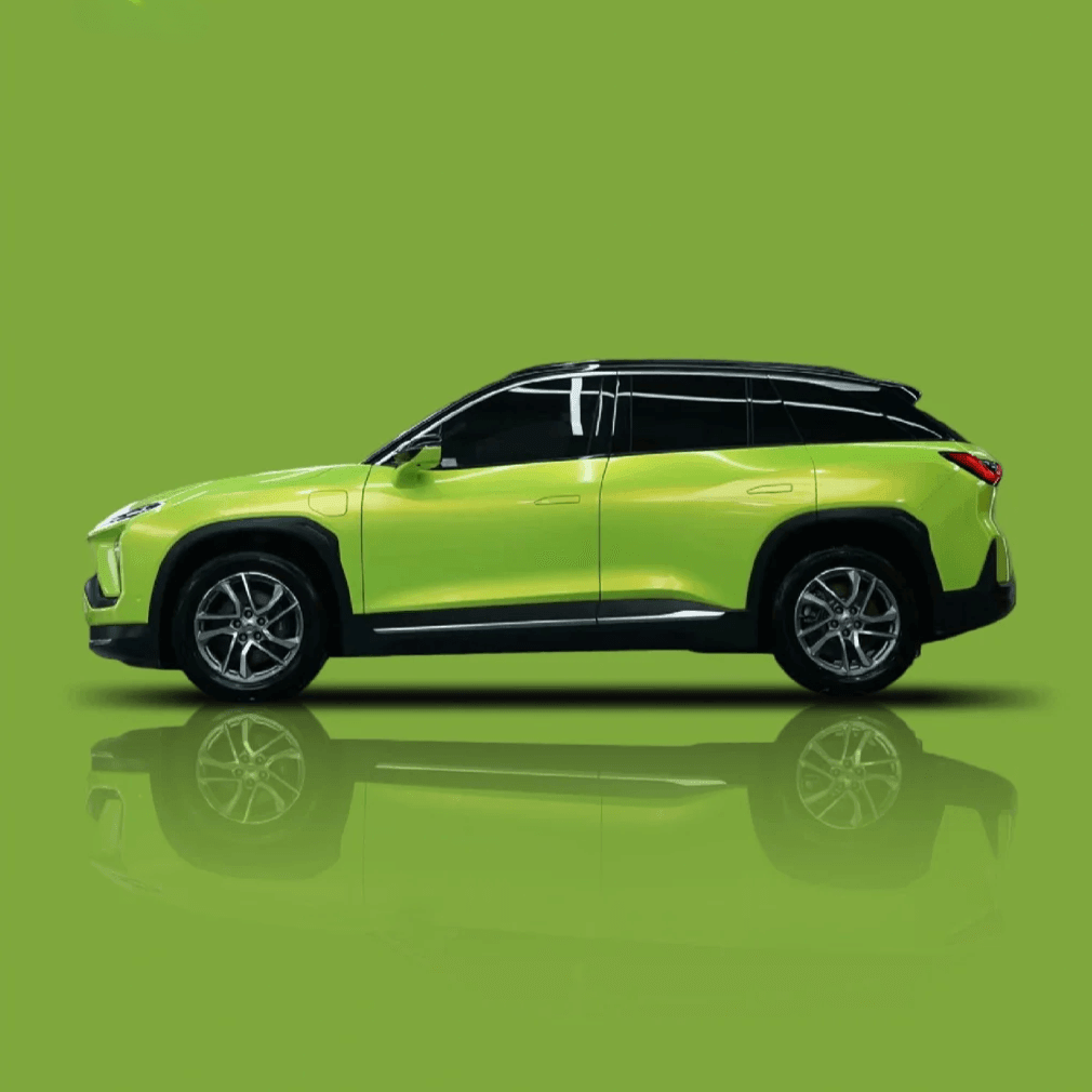 Greenish Yellow Pearlescent Metallic Vinyl Wrap