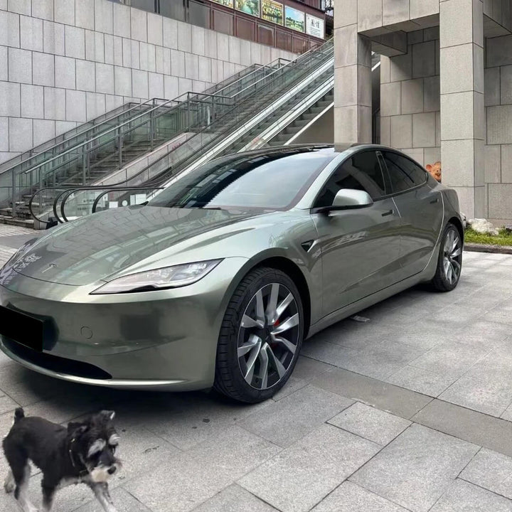 Aventurine Green Metallic color PPF