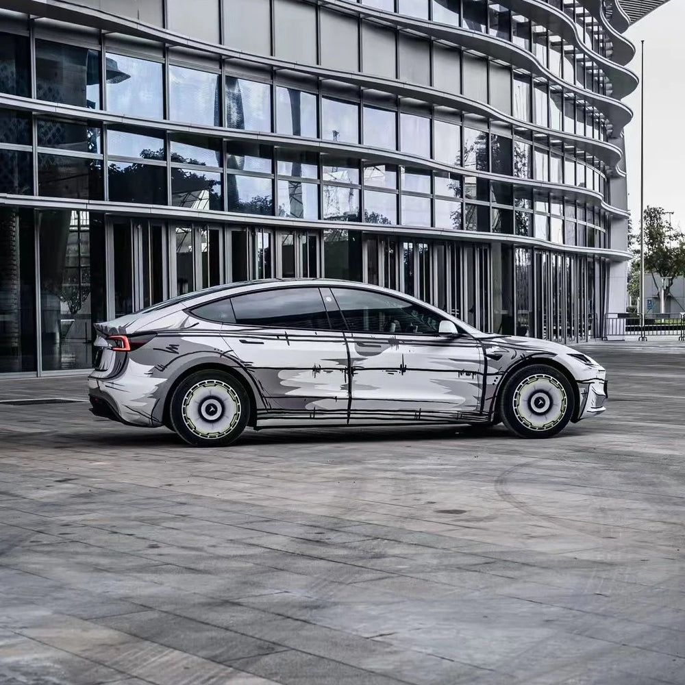 Comic Book Car Wrap