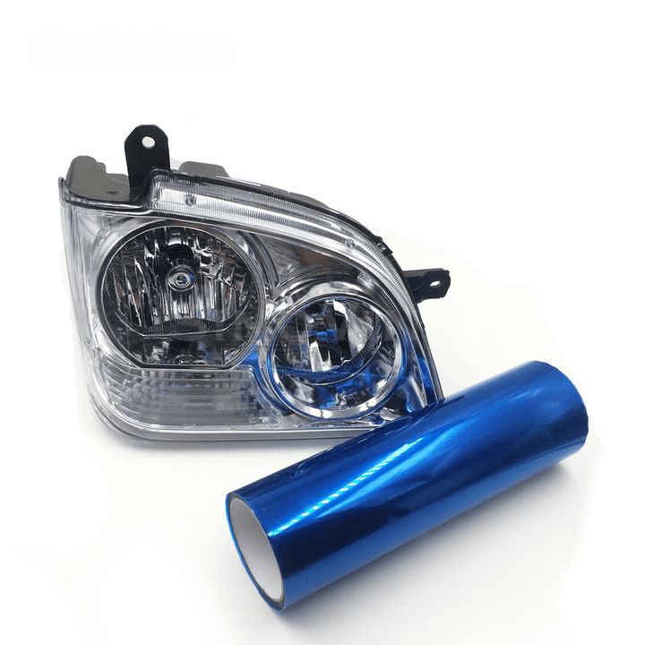 Deep Blue Headlight Tint Film