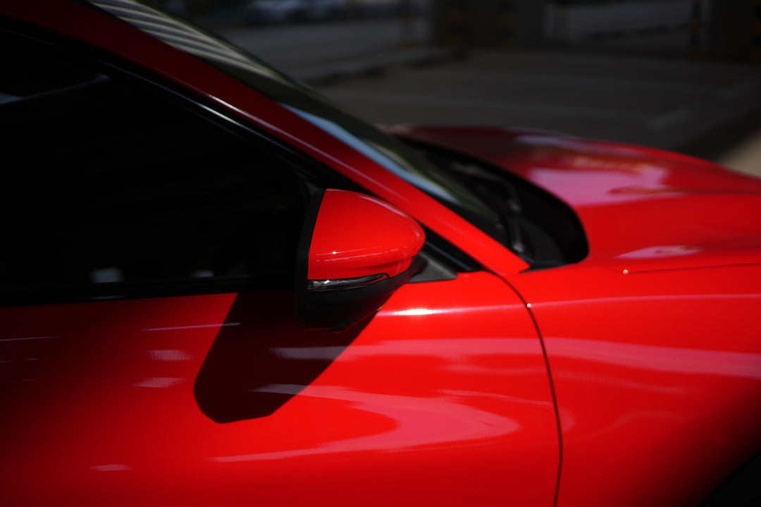 Ferrari Red car wrap
