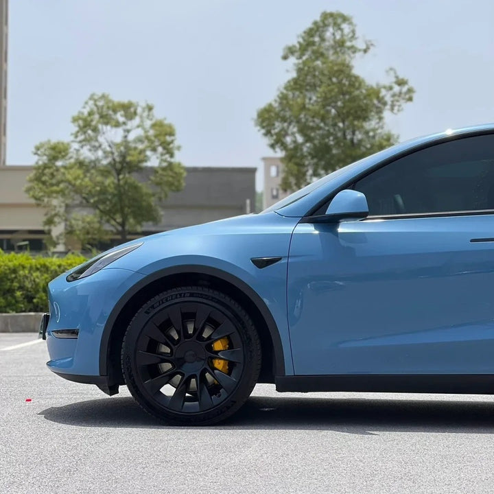 Glossy China Blue PPF Wrap