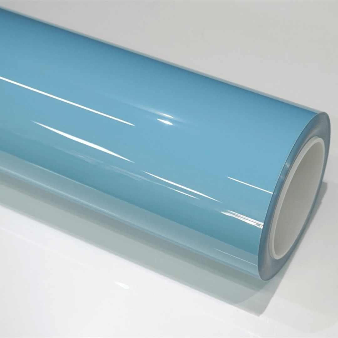 Glossy Cyan Blue Color PPF
