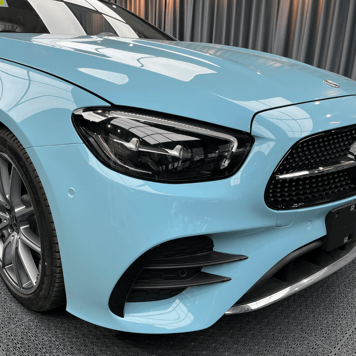 Glossy Cyan Blue Wrap PPF