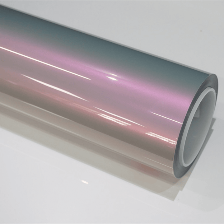 Glossy Gray Pink Color PPF