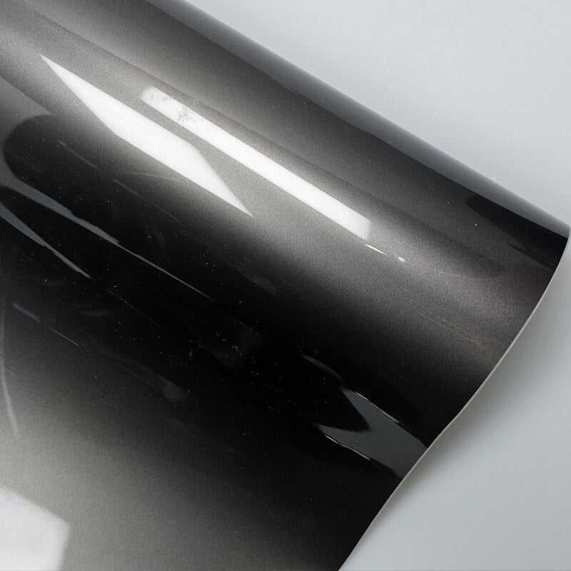 Glossy Gunmetal Grey Vinyl Wrap