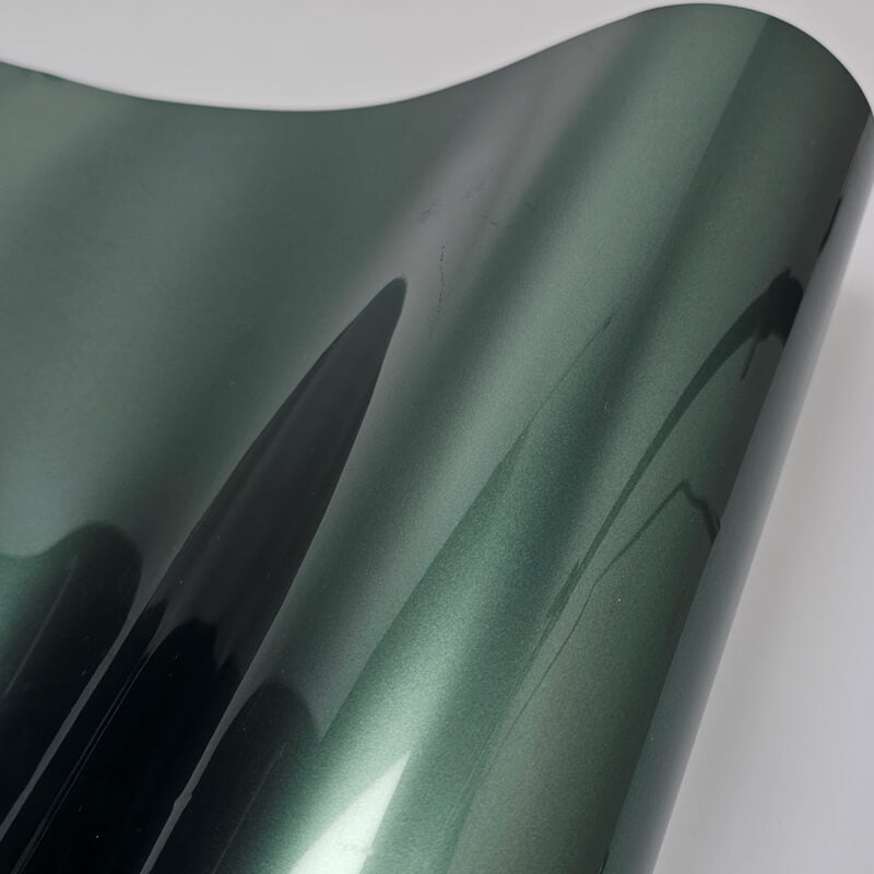 Glossy Metallic Sage Green Vinyl Wrap