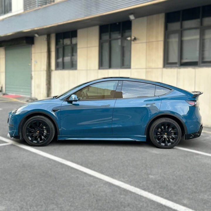 Glossy Neptune Blue PPF Wrap