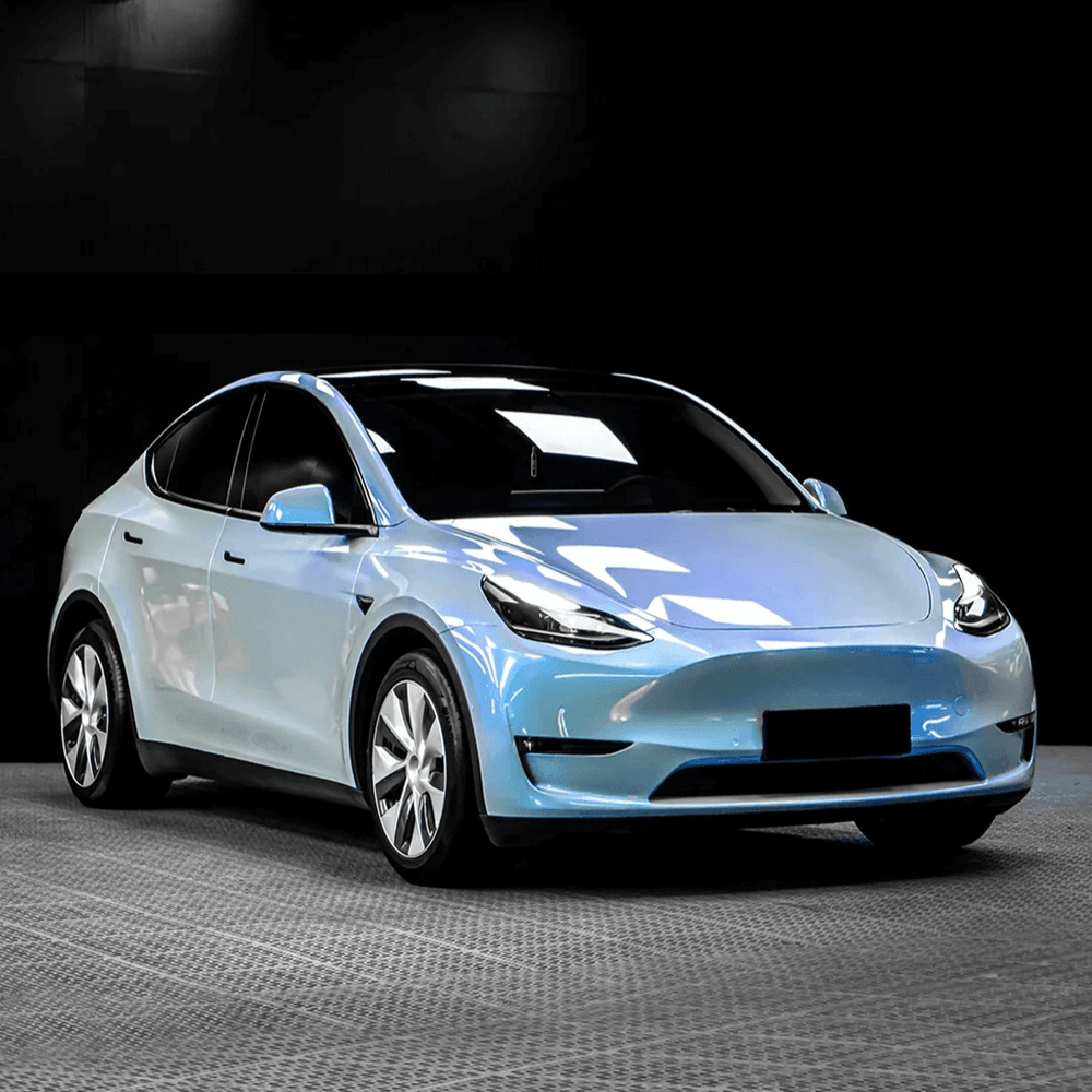 Gray Blue Color Shift Wrap