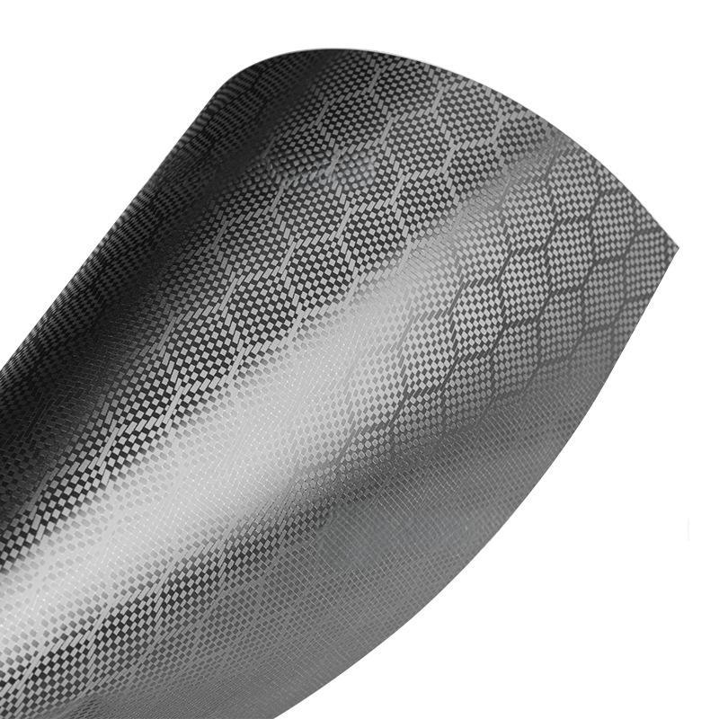Gray honeycomb carbon fiber wrap