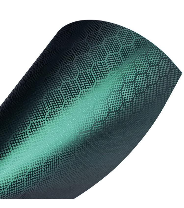 Green honeycomb carbon fiber wrap