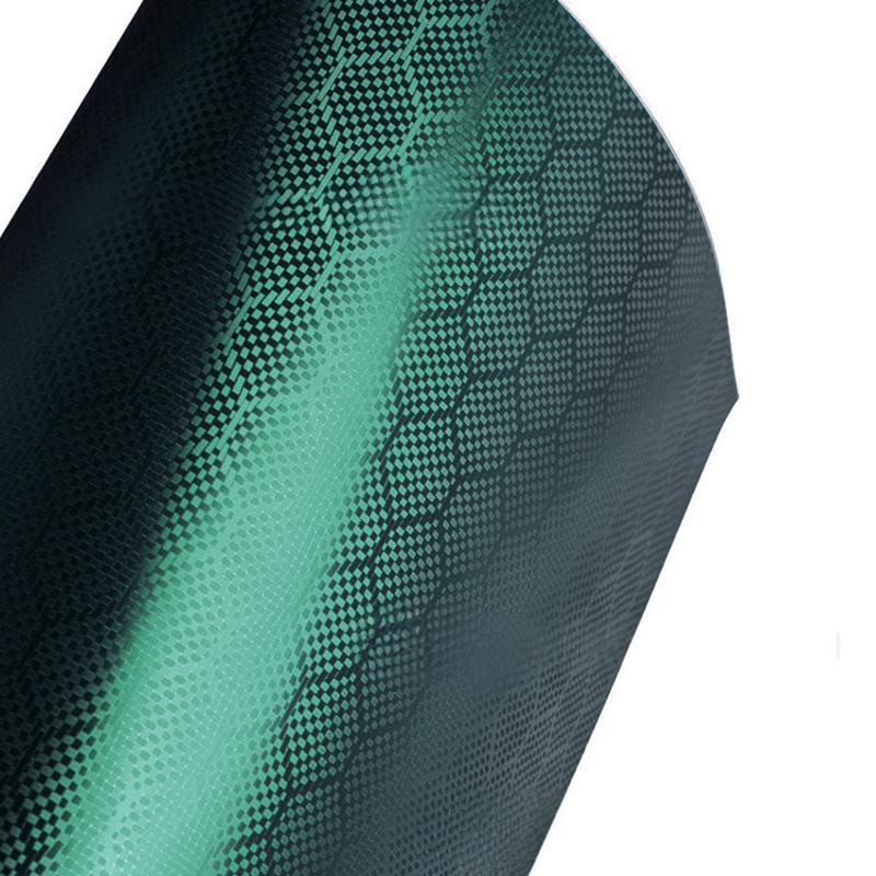 Honeycomb Carbon Fiber Matte Green Vinyl Wrap