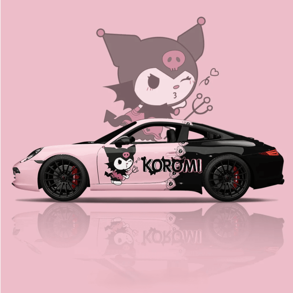 Kuromi Car Wrap yeswrap