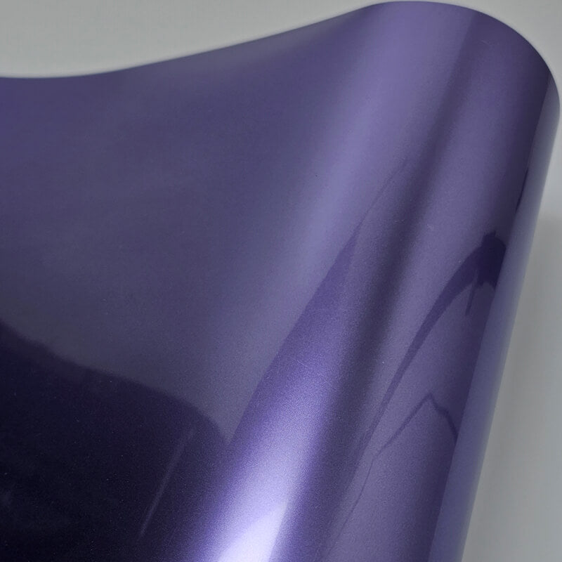 Liquid Metallic Lavender Purple Wrap