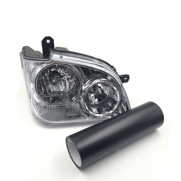 Matte Black Headlight Tint Film