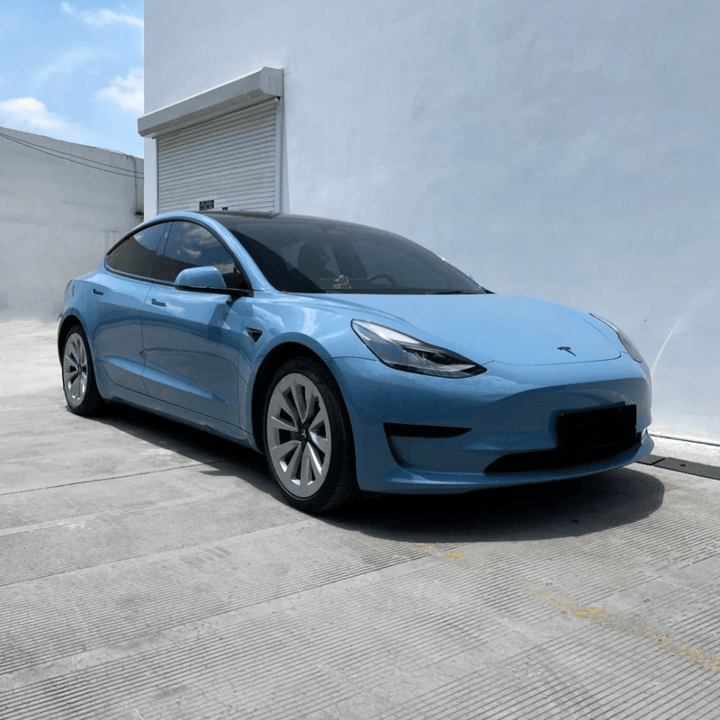 Model 3 China Blue Wrap