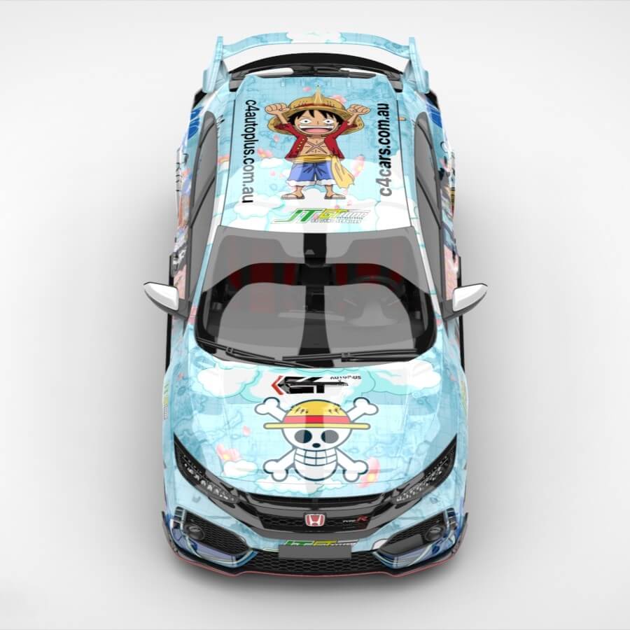 One Piece Car Wrap
