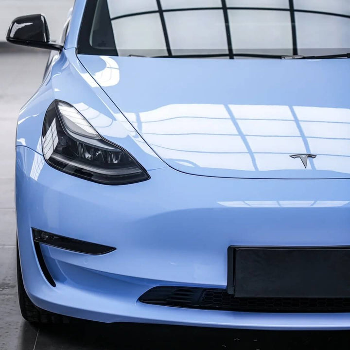 Tesla Glossy Mist Blue Wrap