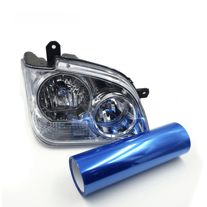 light blue Headlight Tint Film