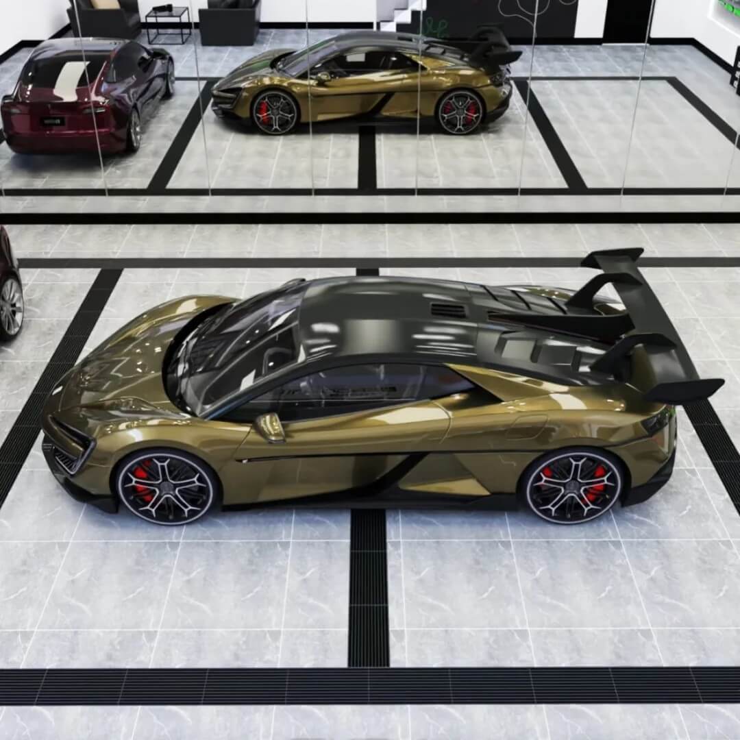 metallic midnight gold wrap