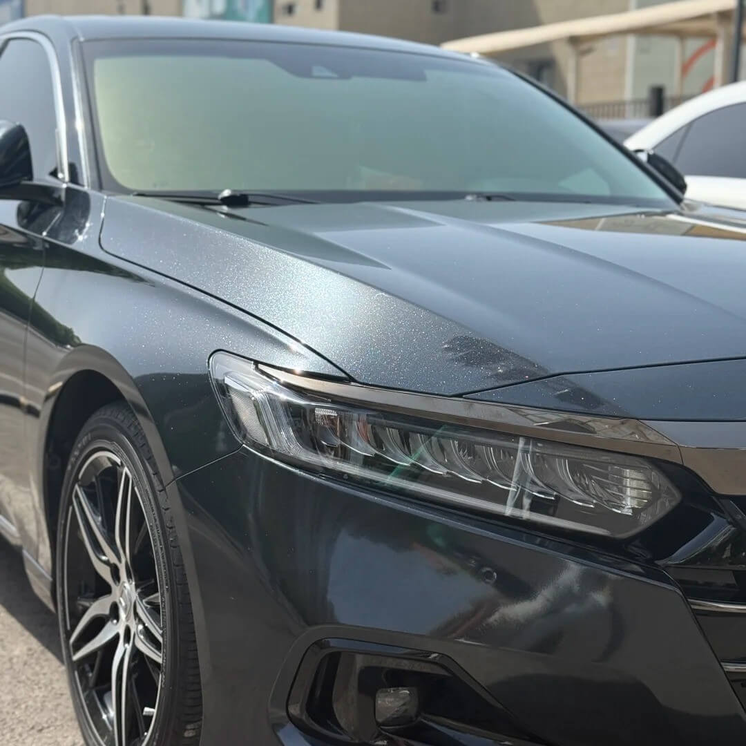 pearl black vinyl wrap