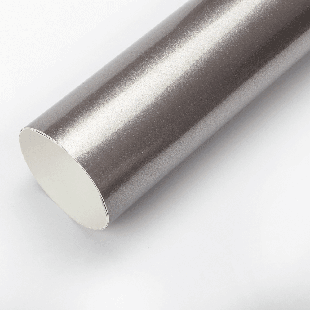 AluminumGrayGlossMetallicVinylWrap