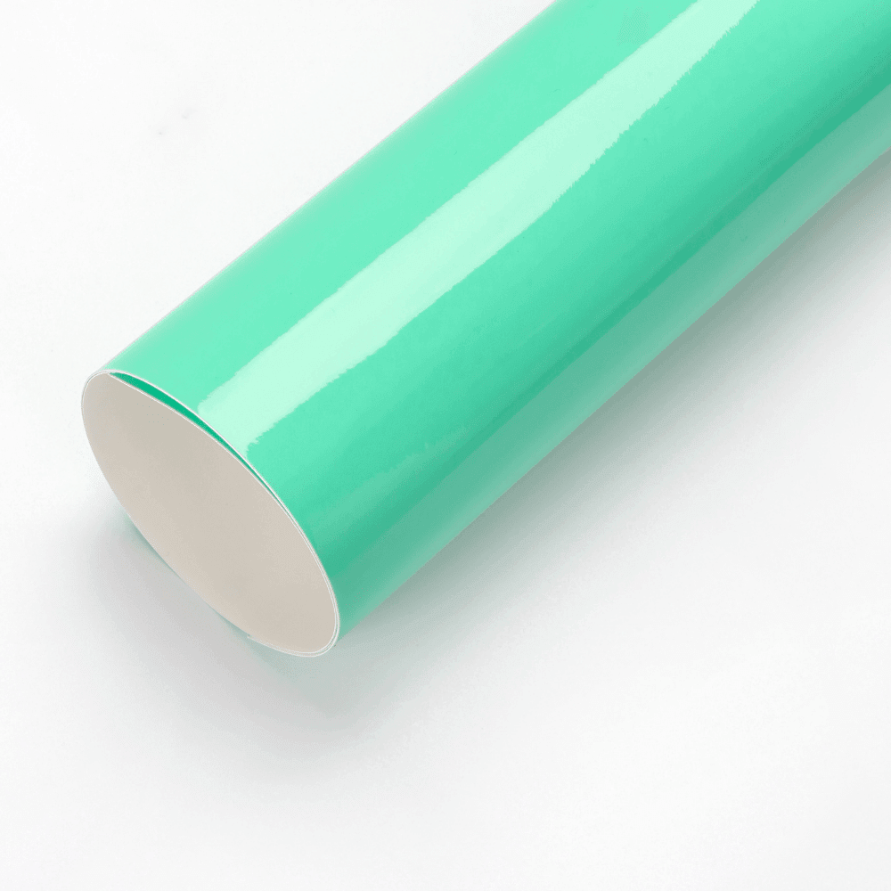 Gloss Mint Green Wrap | Glossy Light Teal Car Wrap – YesWrap