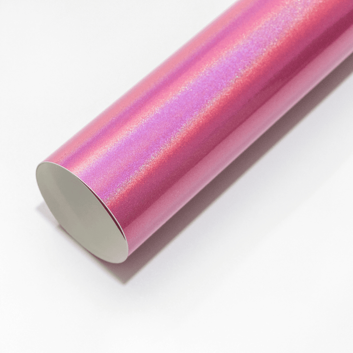 Iridescent Pink Vinyl Wrap