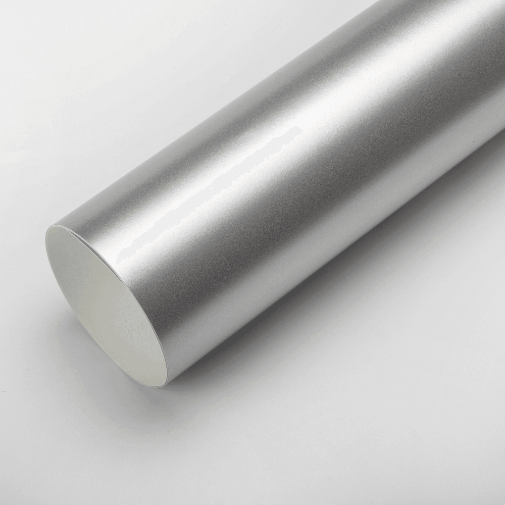 30x150cm Car Metallic Matte Brushed Aluminium Grain Vinyl Wrap Sticker Black KW - Foto 11