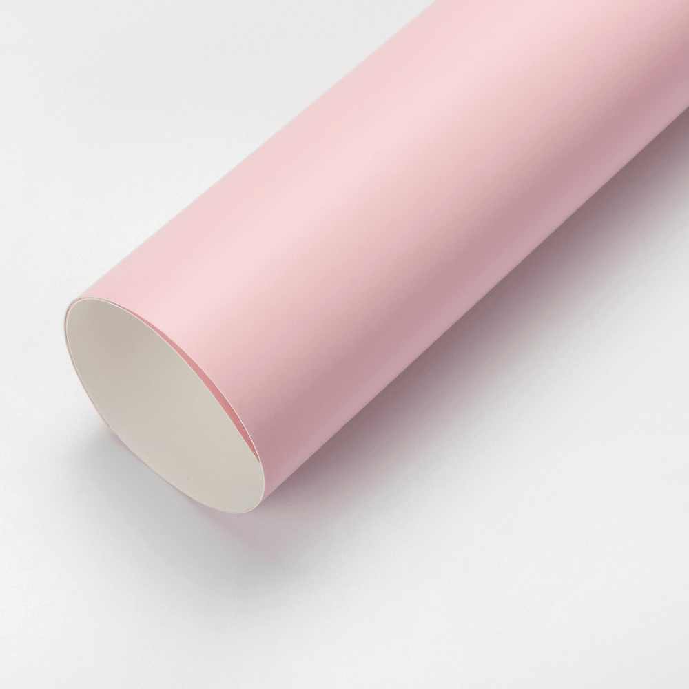 Super Matte Light Pink Vinyl Wrap, Cherry Blossom Car Wrap