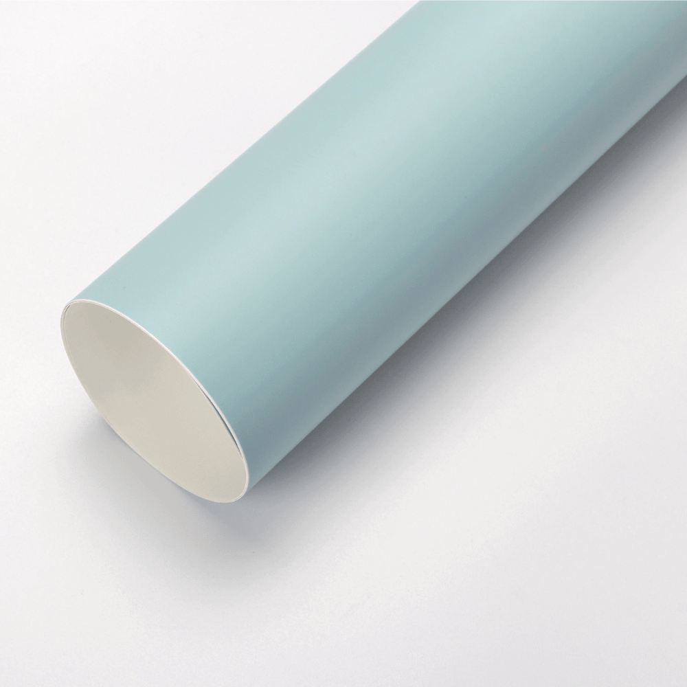 Matte Pastel Blue Wrapping Paper