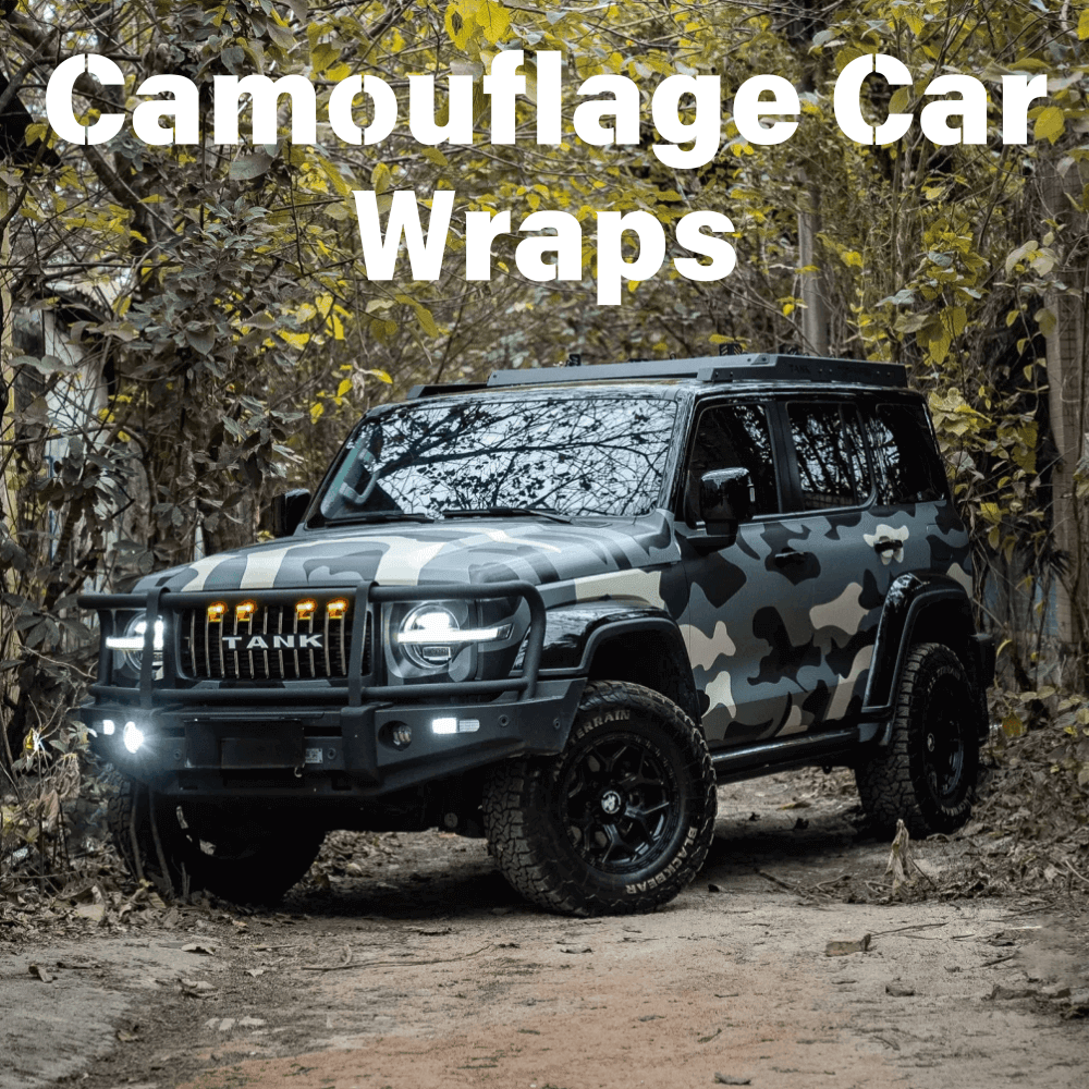 Camouflage Car Wraps