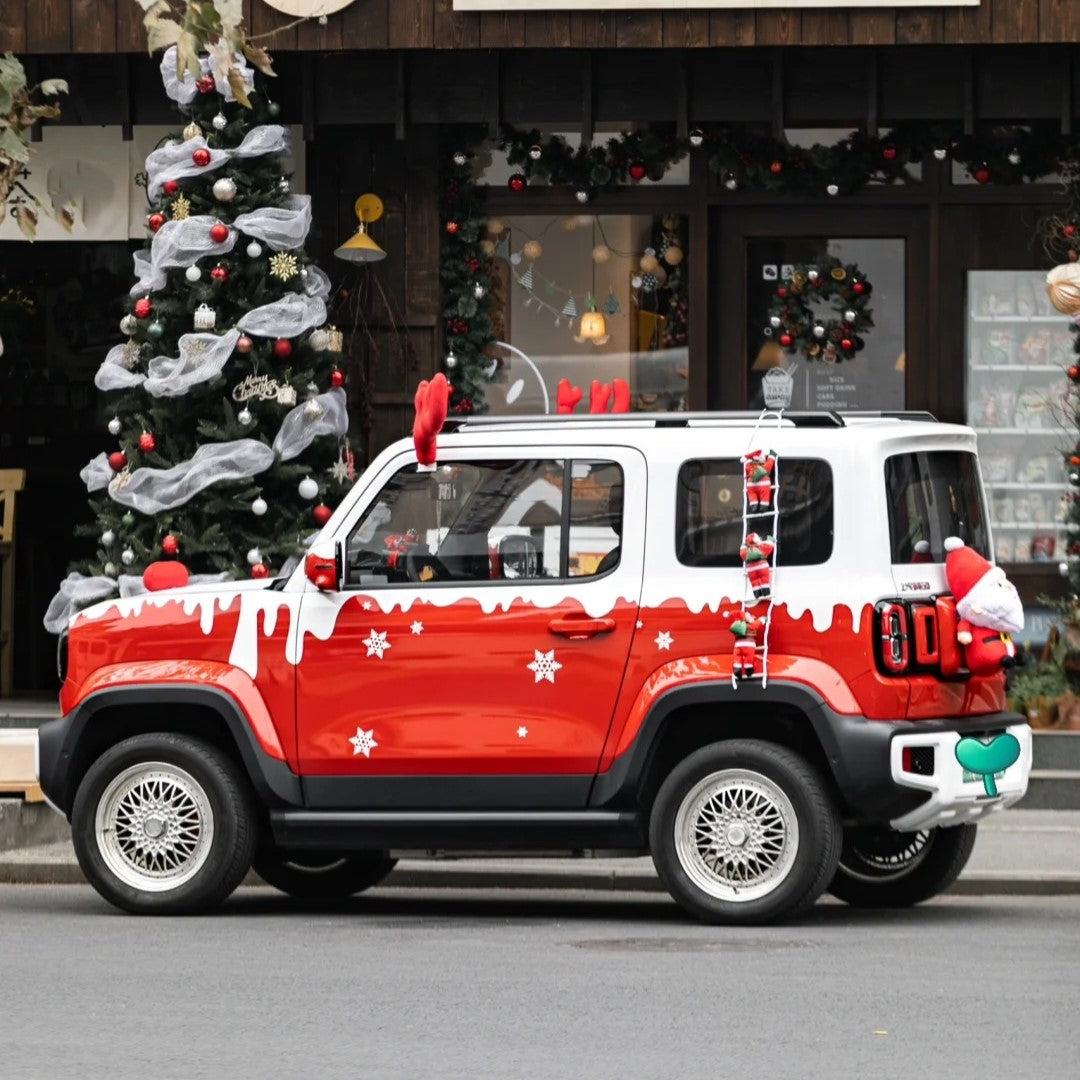 Creative Christmas Car Wrap Ideas