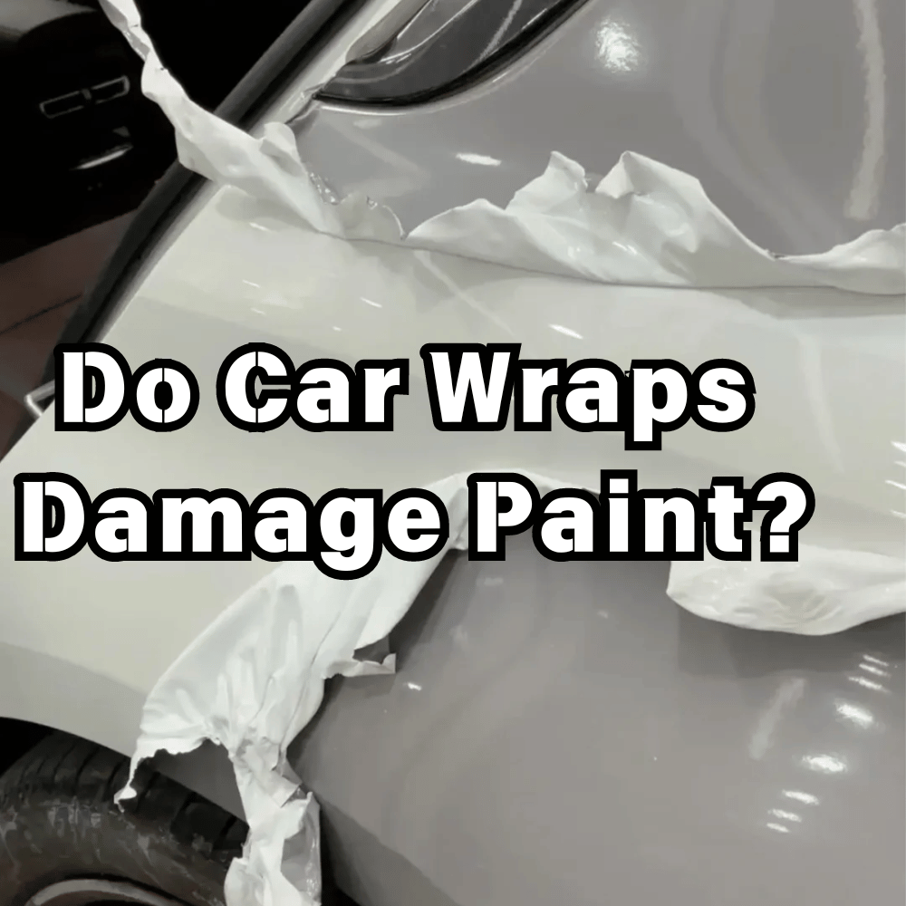 Do Car Wraps Damage Paint?