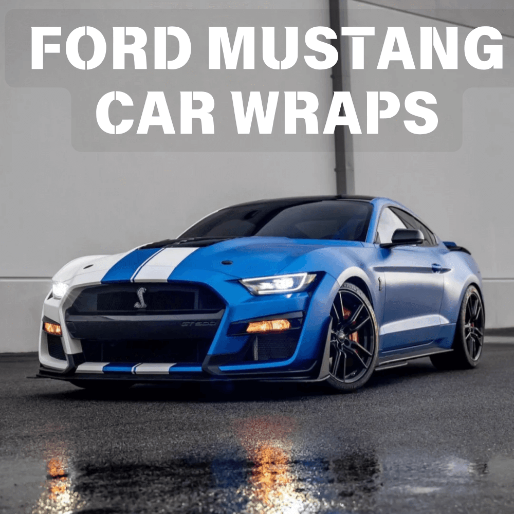 Vinyl Wrap for Ford Mustang