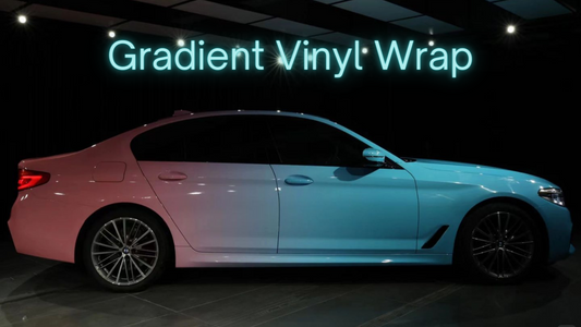 Gradient Color Vinyl Wrap