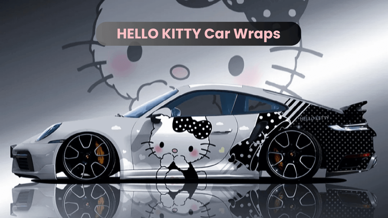 Hello Kitty Customized Car Wrap – yeswrap