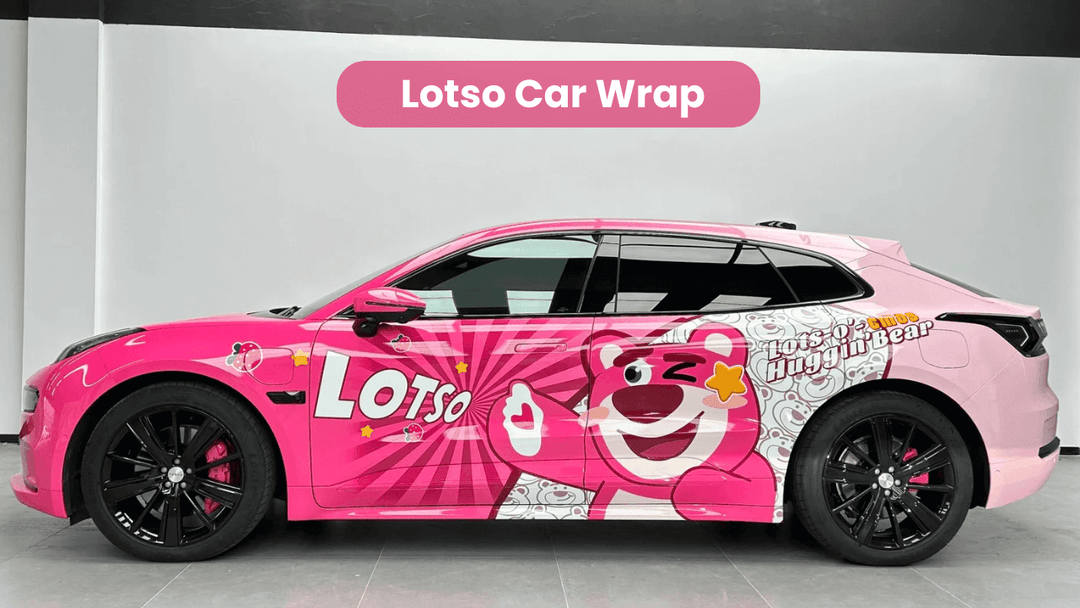 Lotso Car Wrap