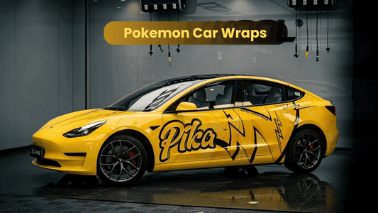 Pokemon Customized Car Wraps