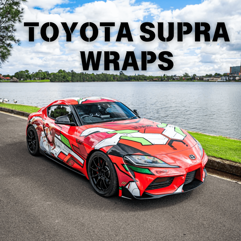 Toyota Supra Wraps