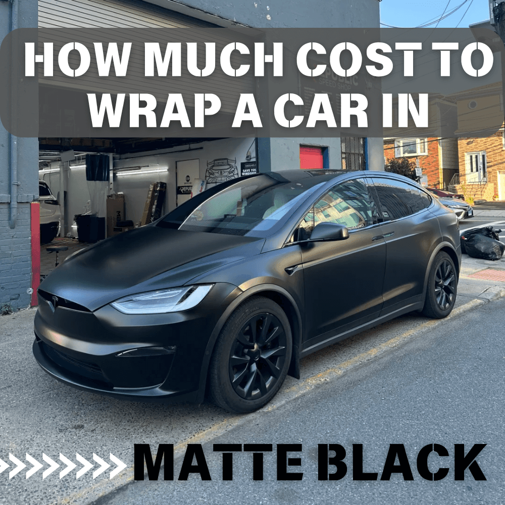 How Much Does It Cost to Wrap a Car Matte Black? yeswrap