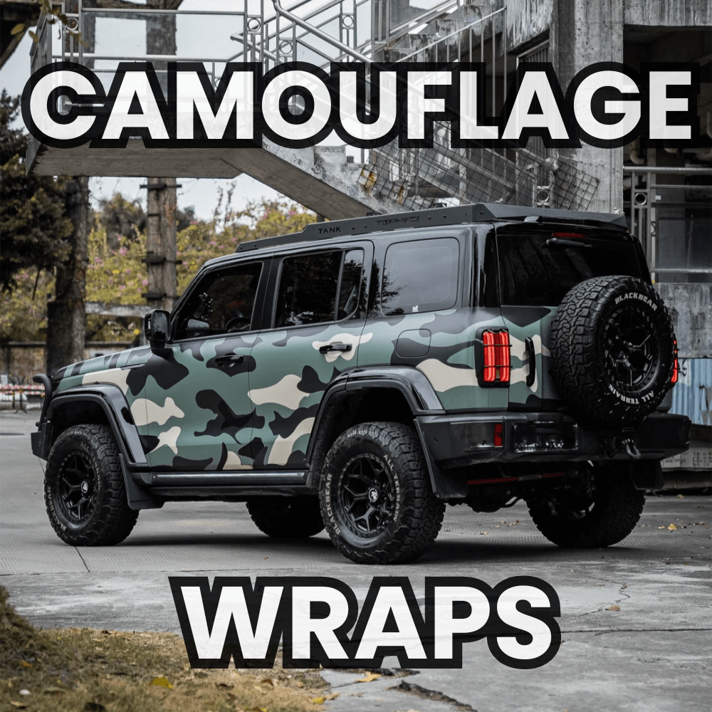 Camouflage Vinyl Wrap