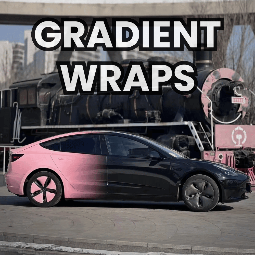 Gradient Vinyl Wrap