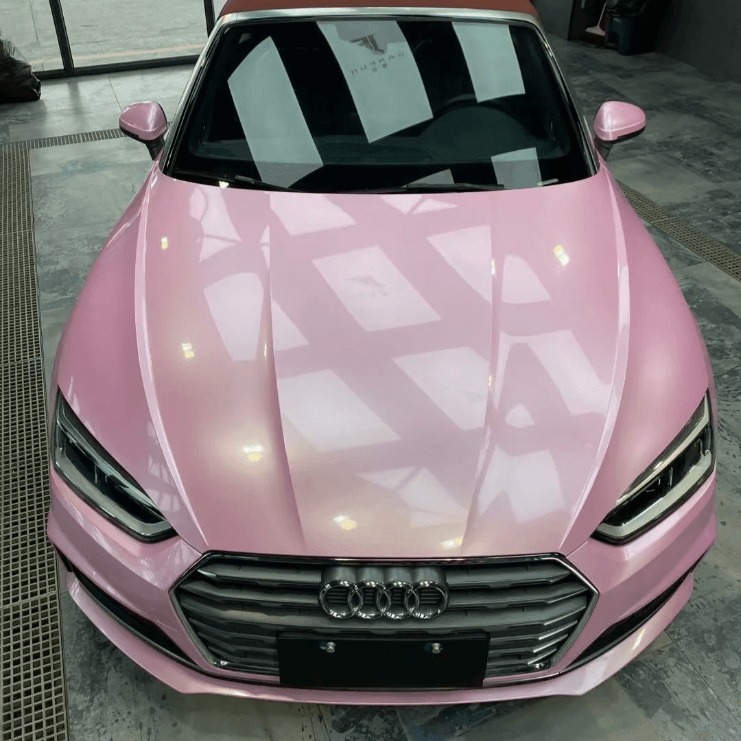 Macaron Sakura Pink Vinyl Wrap