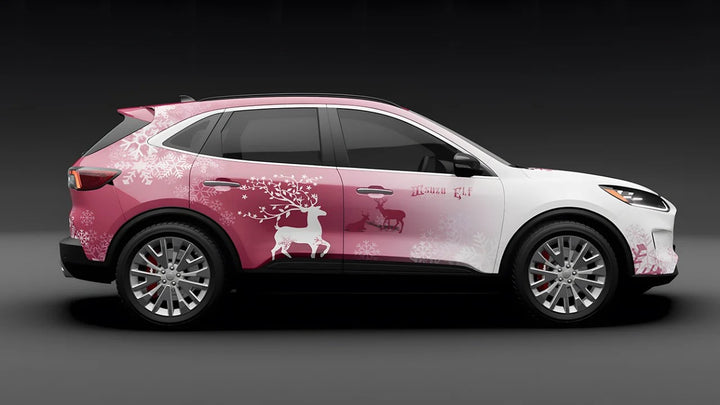 Christmas Car Wrap